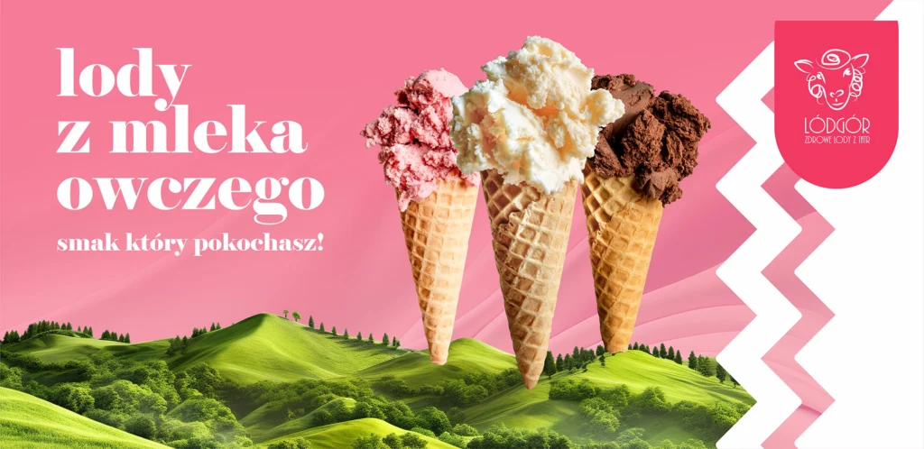 Lódgór lody z mleka owczego – Restauracja w Rabce-Zdroju